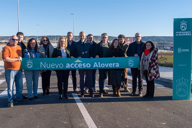 Alovera cuenta ya con un nuevo puente y vía de acceso al municipio