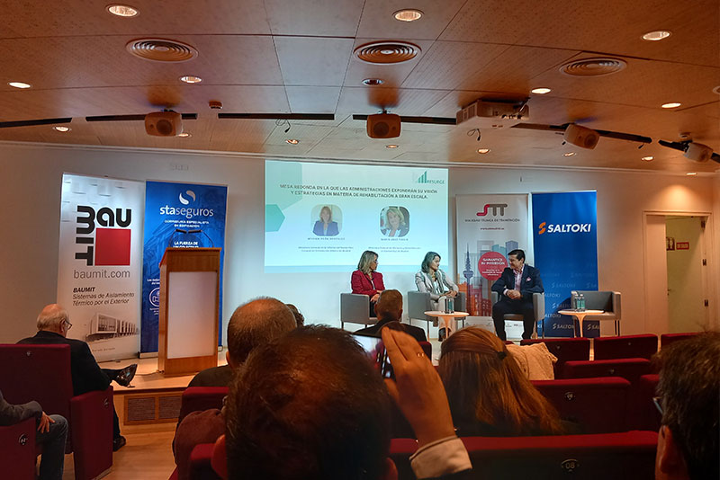 Quabit Construcción, protagonista en la Jornada “Rehabilitación RESURGE” con el caso de éxito de Sangenjo 25-27